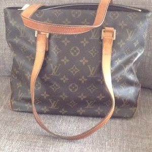 Authentic Louis Vuitton Cabas Piano Monogram Tote